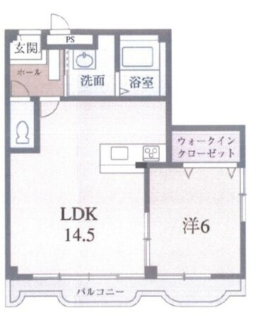 アートハイツ南今宿の物件間取画像